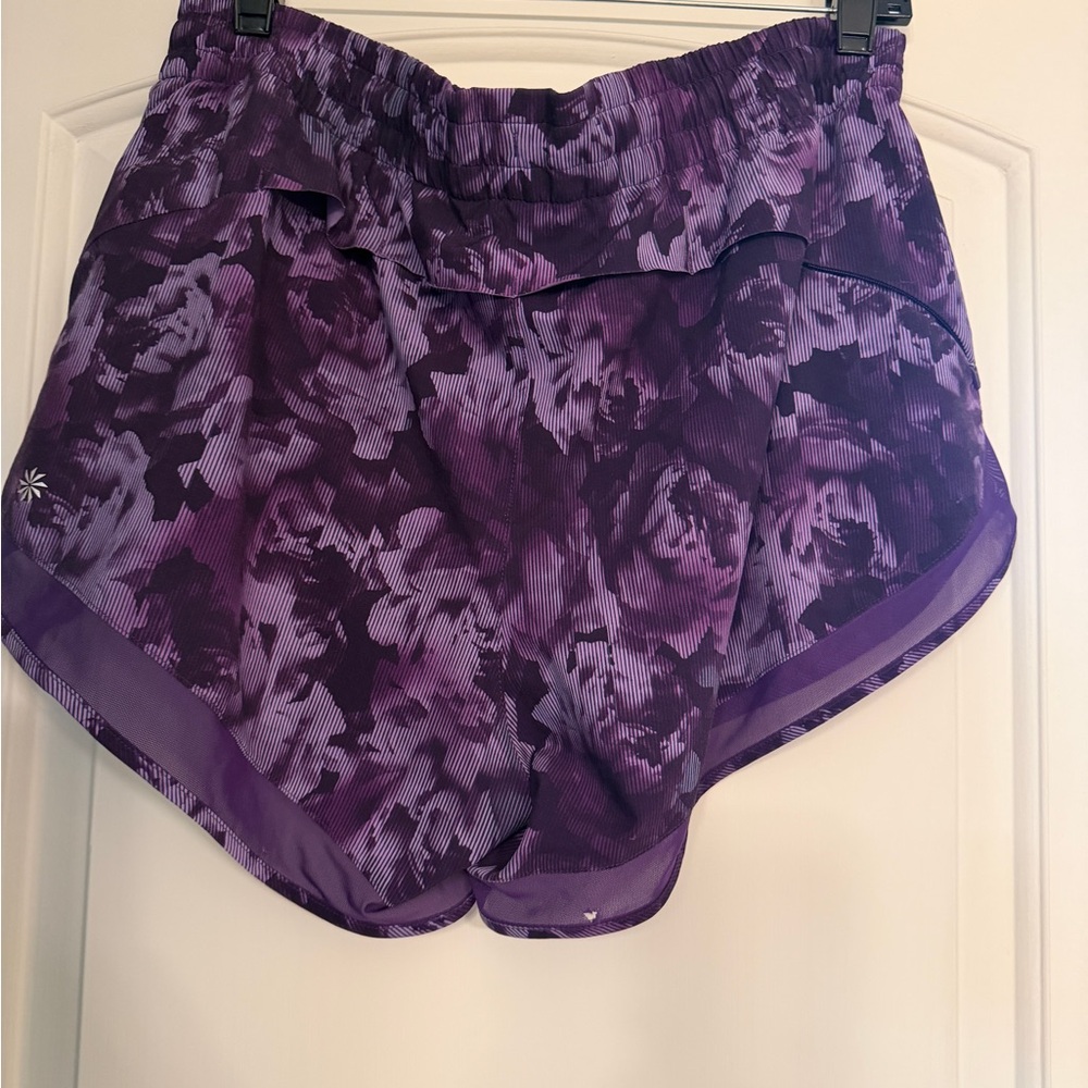 Athleta racer run shorts